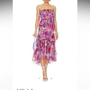 Misa Los Angeles Strapless Luciana dress - L